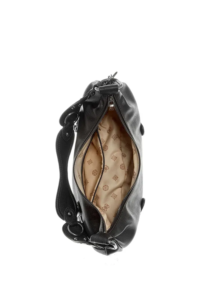 Women Shoulder Bag GUESS Black Natalya Hobo Bag