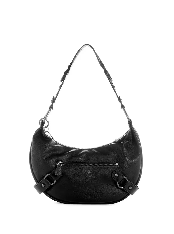 Women Shoulder Bag GUESS Black Natalya Hobo Bag