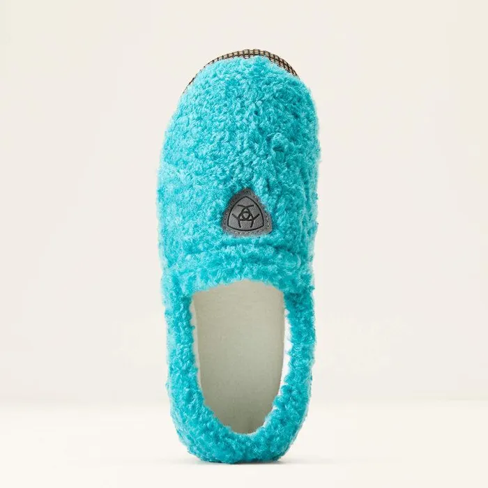Women Slippers Ariat Snuggle Bright Turquoise