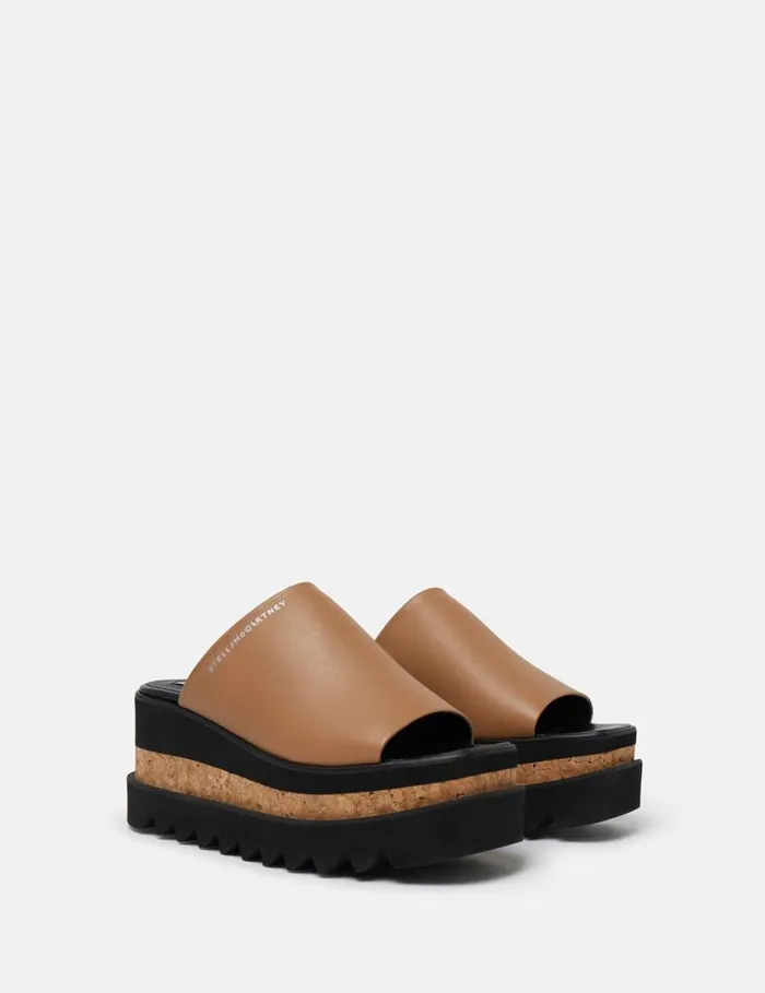 Women SneakElyse Platform Sandals Brandy Stella McCartney Wedges Women SneakElyse Platform Sandals Brandy Stella McCartney Wedges
