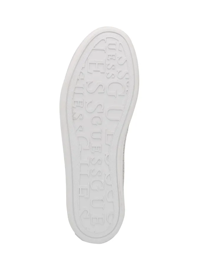 Women Sneakers GUESS White Gelsen Crystal Low Top Sneakers