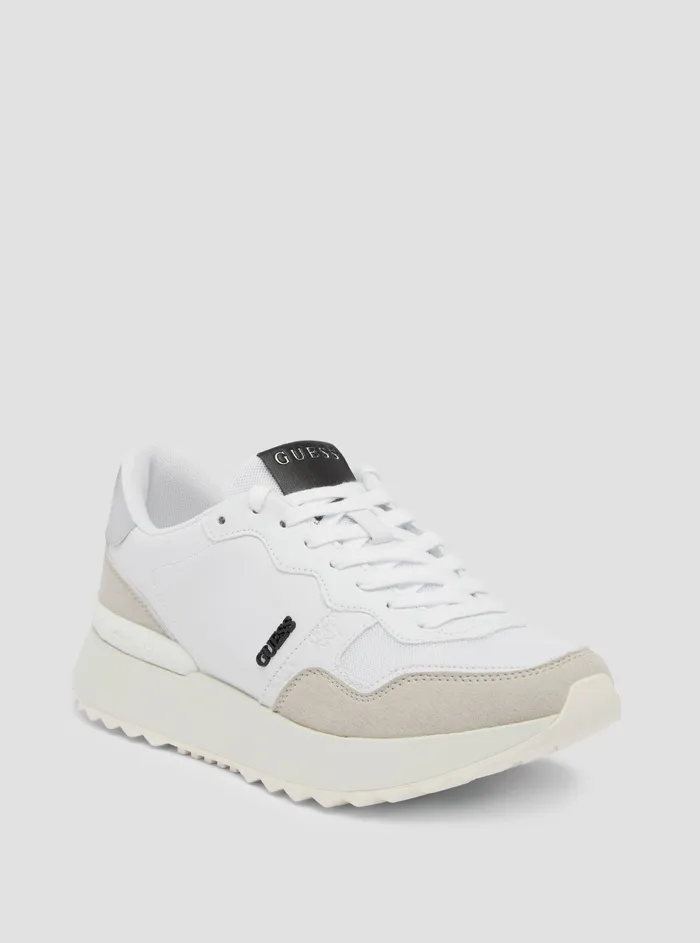 Women Sneakers GUESS White Vinnna Low Top Sneakers