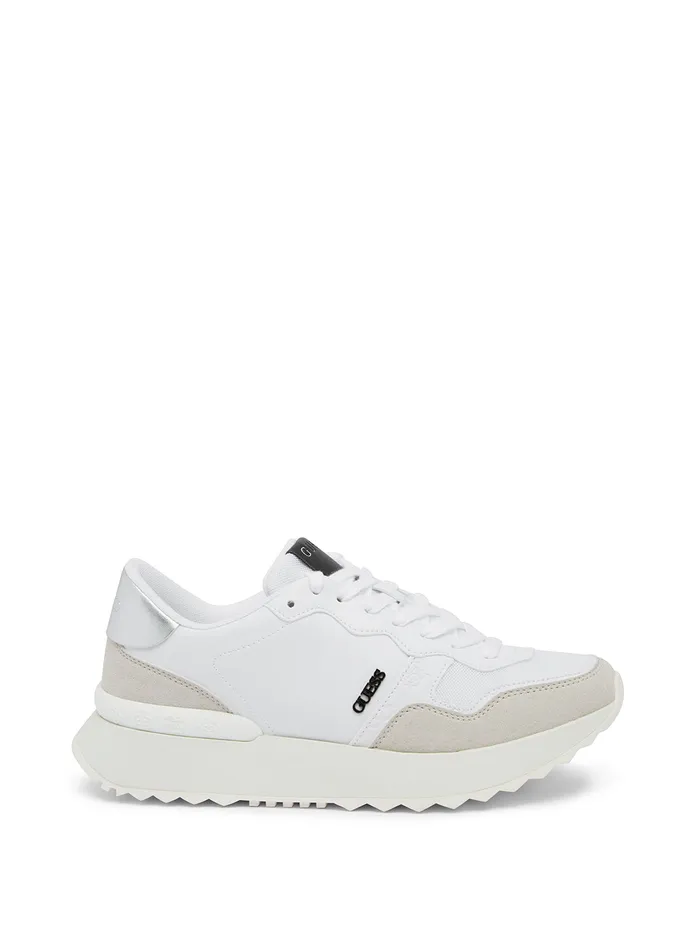 Women Sneakers GUESS White Vinnna Low Top Sneakers