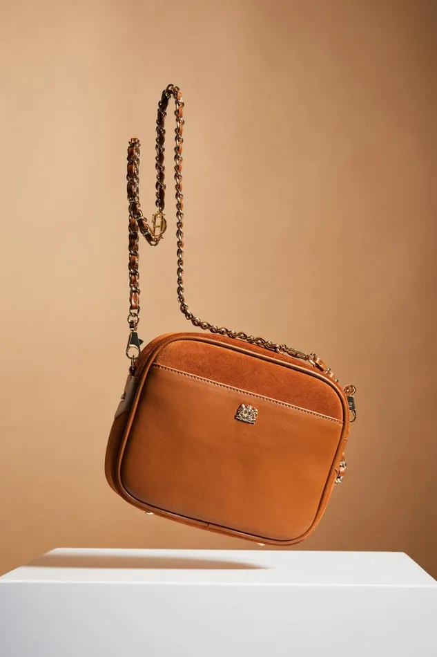 Women Soho Camera Bag Tan Suede Holland Cooper Bags Women Soho Camera Bag Tan Suede Holland Cooper Bags