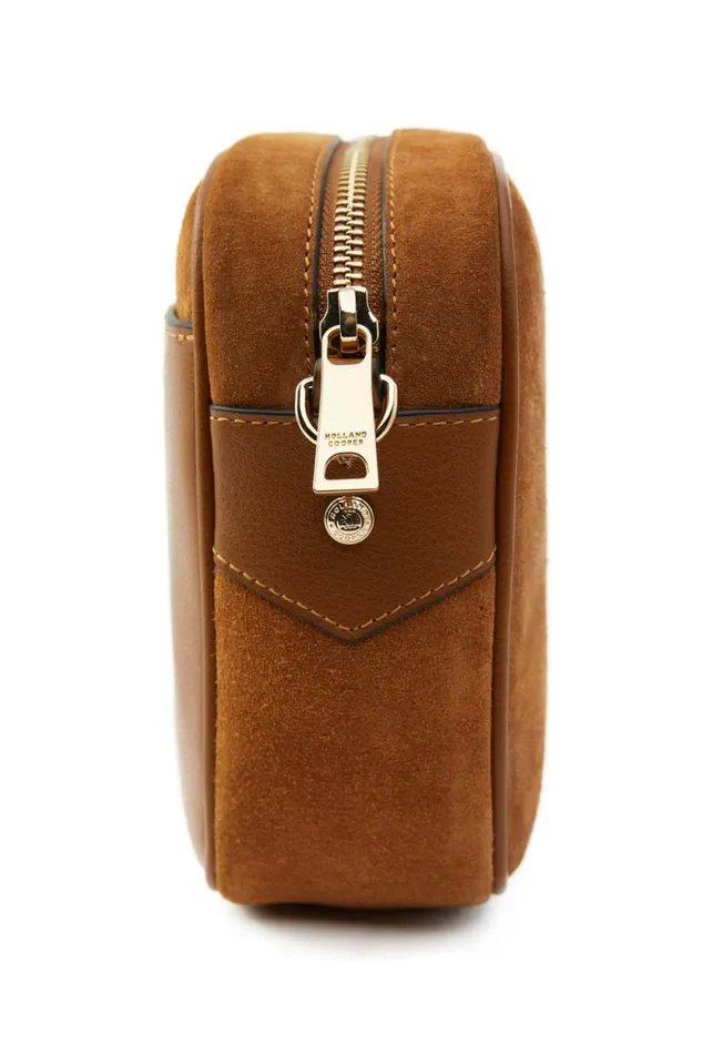 Women Soho Camera Bag Tan Suede Holland Cooper Bags Women Soho Camera Bag Tan Suede Holland Cooper Bags