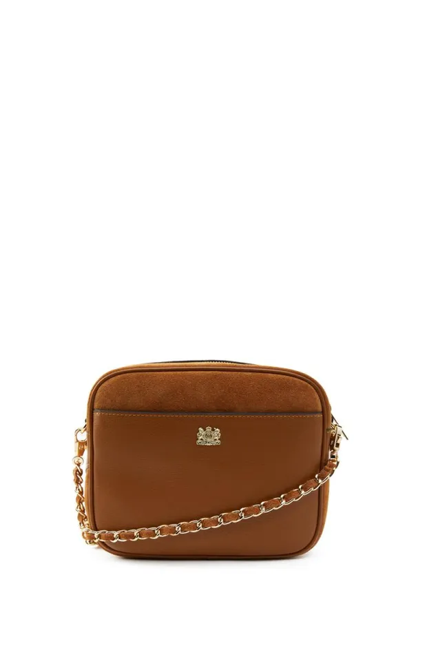 Women Soho Camera Bag Tan Suede Holland Cooper Bags Women Soho Camera Bag Tan Suede Holland Cooper Bags
