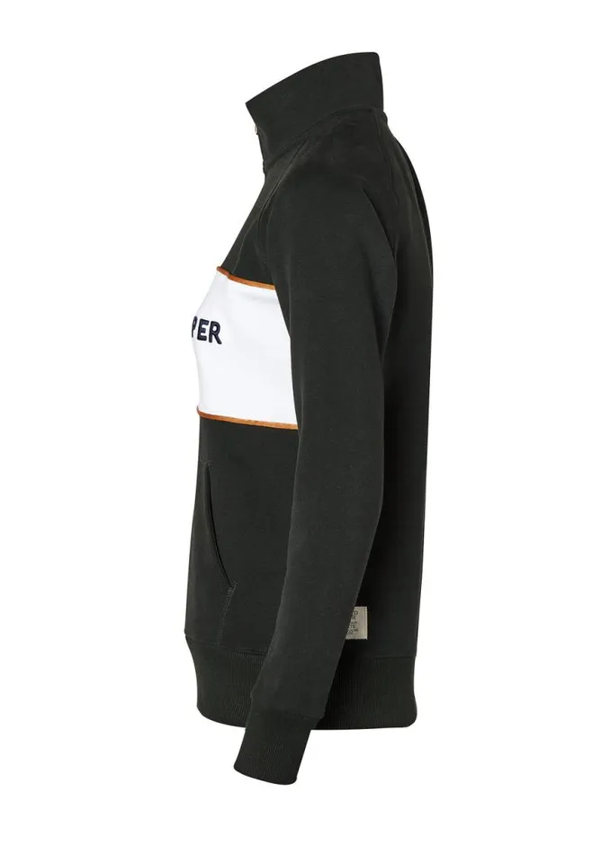 Women Sporting Heritage Zip Henley Racing Green Holland Cooper Henley