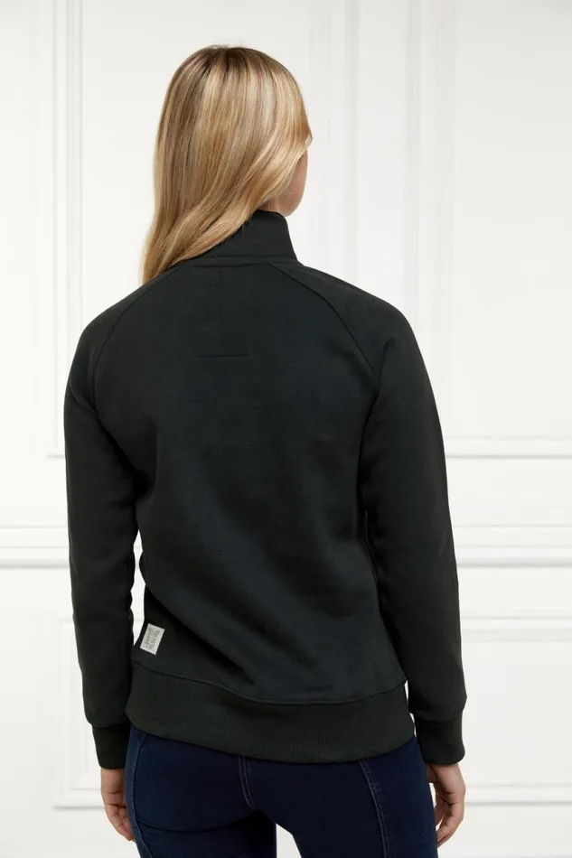 Women Sporting Heritage Zip Henley Racing Green Holland Cooper Henley