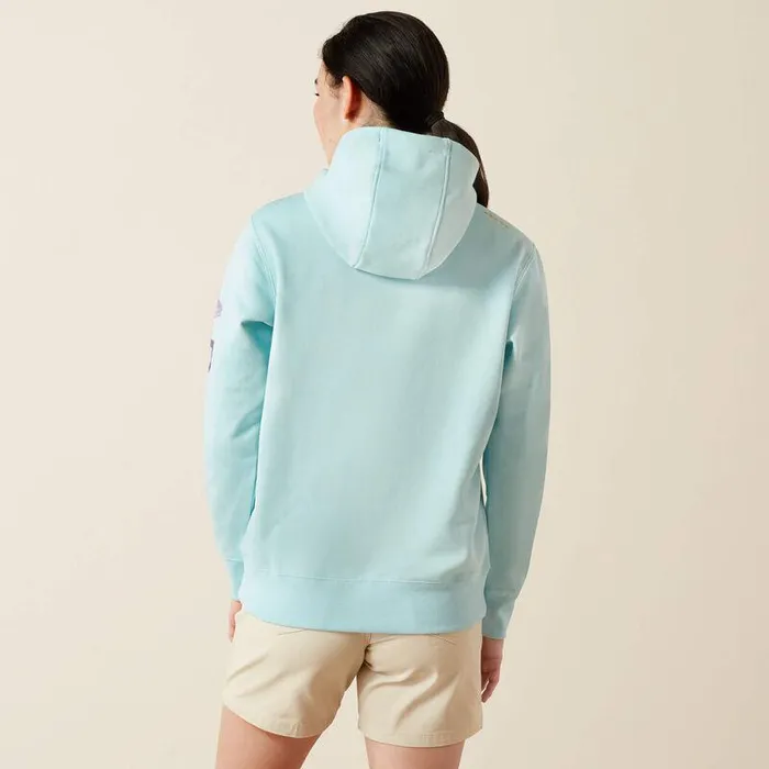 Women Sweatshirts and Hoodies Ariat Rebar Graphic Hoodie Aquaticpastel Lilac Women Sweatshirts and Hoodies Ariat Rebar Graphic Hoodie Aquaticpastel Lilac