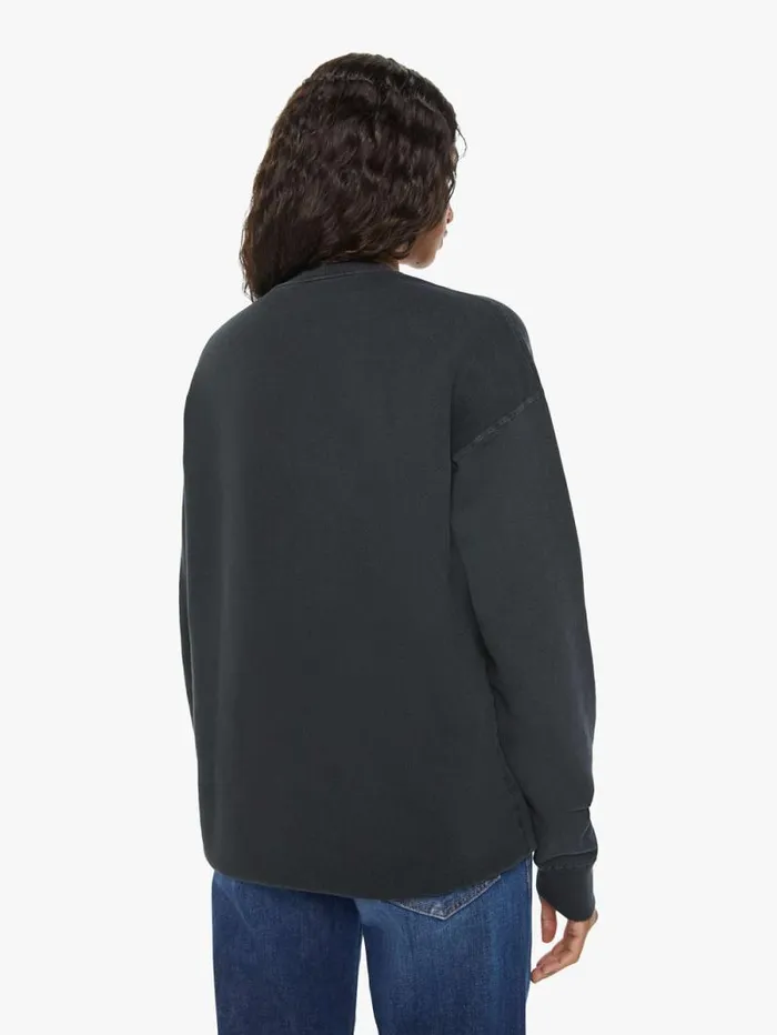Women Sweatshirts Mother Denim Led Zeppelin Sweatshirt Black charcoal
