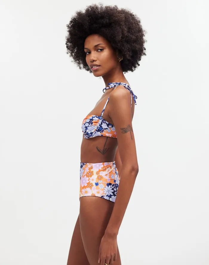 Women Swim Madewell Madewell X Agua Bendita Donna Bikini Top Multi