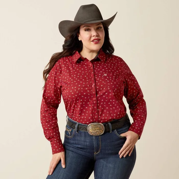Women TShirts and Tops Ariat Kirby Stretch Shirt Cattle Brand Women TShirts and Tops Ariat Kirby Stretch Shirt Cattle Brand