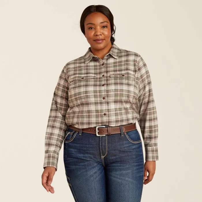 Women TShirts and Tops Ariat Rebar Flannel DuraStretch Work Shirt Beetle Women TShirts and Tops Ariat Rebar Flannel DuraStretch Work Shirt Beetle