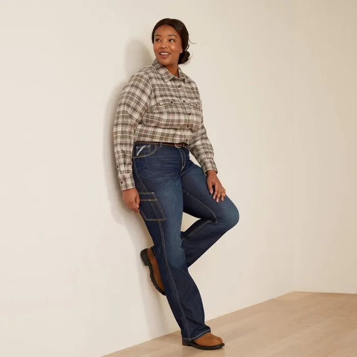 Women TShirts and Tops Ariat Rebar Flannel DuraStretch Work Shirt Beetle Women TShirts and Tops Ariat Rebar Flannel DuraStretch Work Shirt Beetle