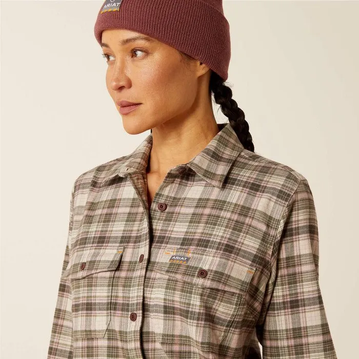 Women TShirts and Tops Ariat Rebar Flannel DuraStretch Work Shirt Beetle Women TShirts and Tops Ariat Rebar Flannel DuraStretch Work Shirt Beetle