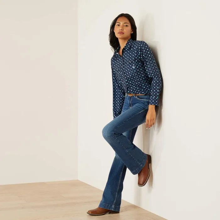 Women TShirts and Tops Ariat Western VentTEK Stretch Shirt Foulard Women TShirts and Tops Ariat Western VentTEK Stretch Shirt Foulard