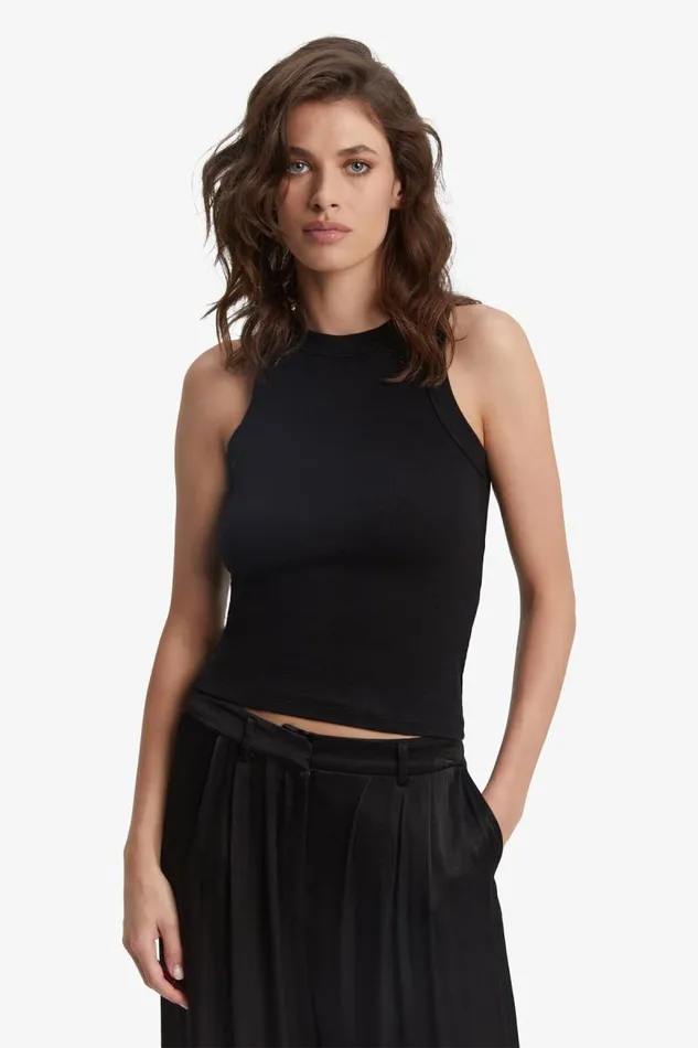 Women Tanks and Camis Bardot Hennesy Tank Top In Black Black