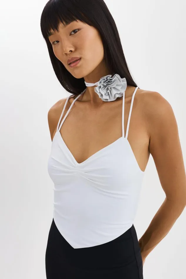Women TAYANA Handkerchief Top White LAMARQUE Tops