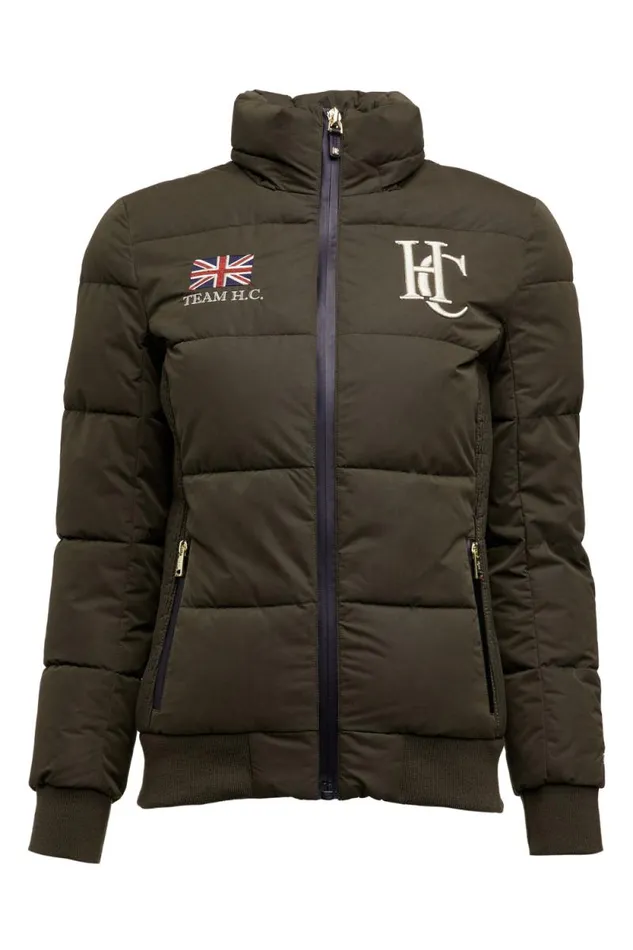 Women Team Padded Jacket Khaki Holland Cooper Jackets Women Team Padded Jacket Khaki Holland Cooper Jackets
