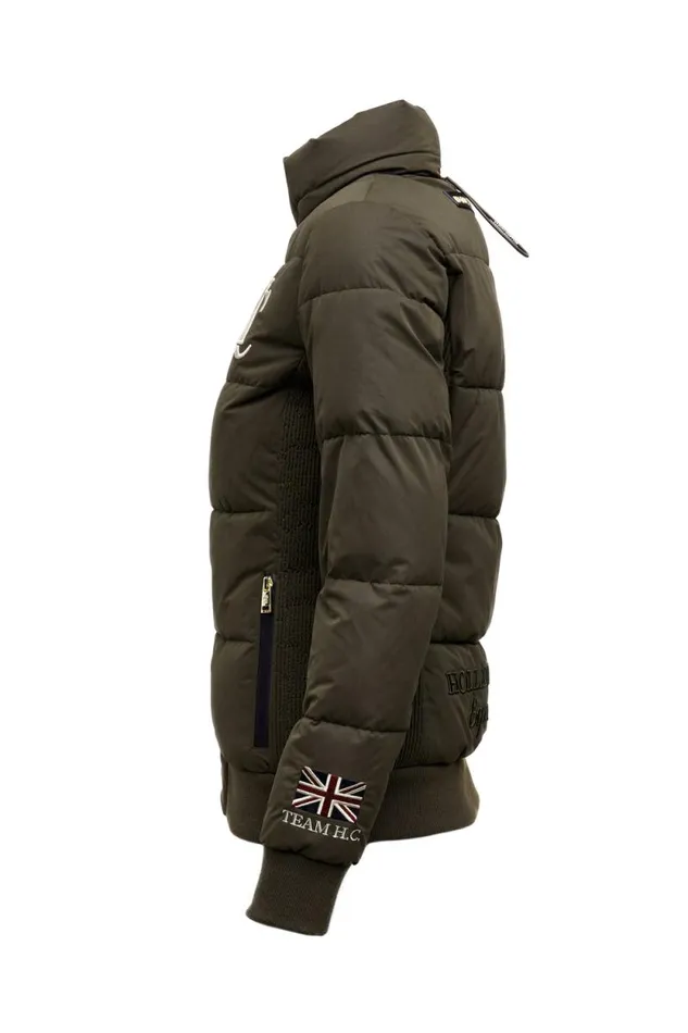 Women Team Padded Jacket Khaki Holland Cooper Jackets Women Team Padded Jacket Khaki Holland Cooper Jackets