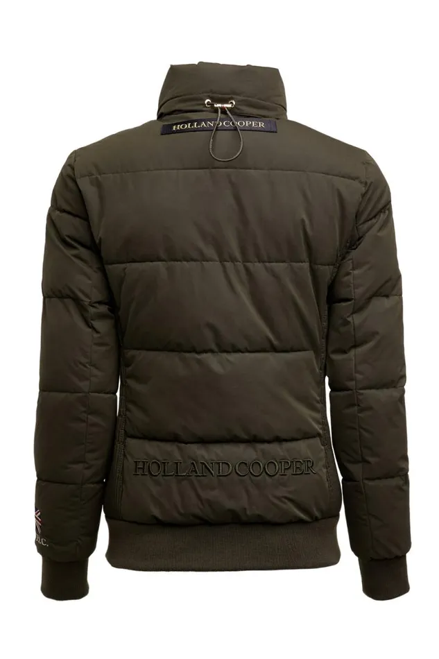 Women Team Padded Jacket Khaki Holland Cooper Jackets Women Team Padded Jacket Khaki Holland Cooper Jackets