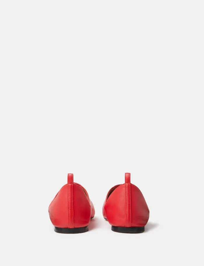 Women Terra Laced Alter Mat Ballerina Flats Lipstick Red Stella McCartney Flats Women Terra Laced Alter Mat Ballerina Flats Lipstick Red Stella McCartney Flats