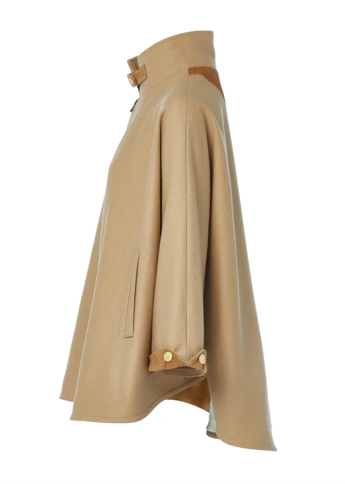 Women The Classic Cape Camel Holland Cooper Tailoring