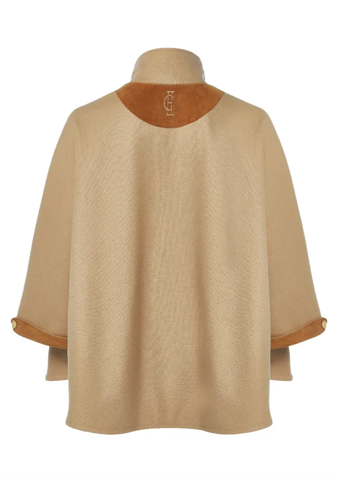 Women The Classic Cape Camel Holland Cooper Tailoring