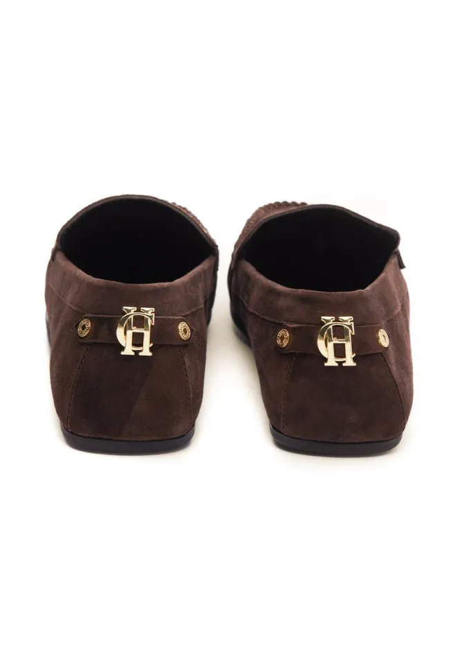 Women The Driving Loafer Chocolate Holland Cooper Loafers