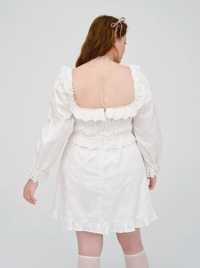 Women Tiana Mini Dress White For Love and Lemons Dresses Women Tiana Mini Dress White For Love and Lemons Dresses