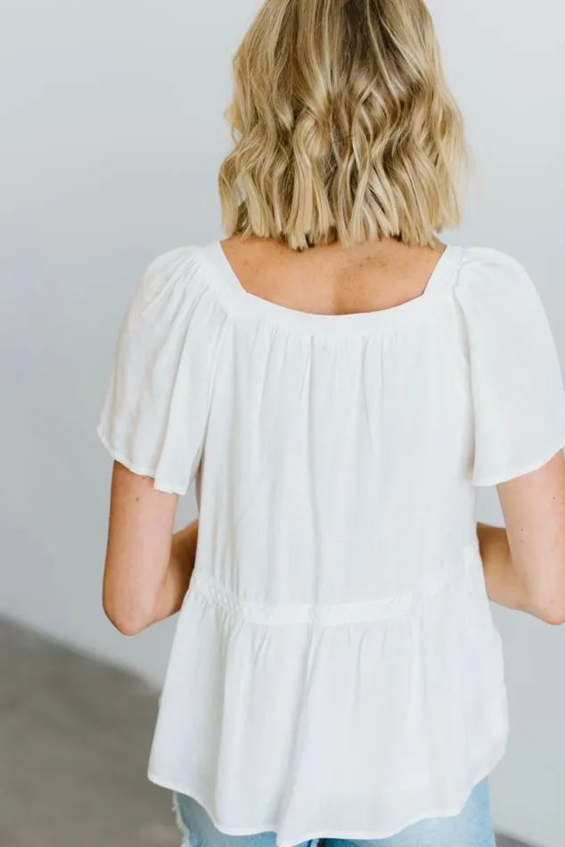 Women Unity Button Up Top Off White Baltic Born Blouses and Shirts Women Unity Button Up Top Off White Baltic Born Blouses and Shirts