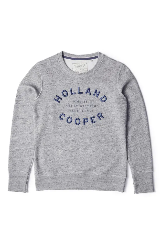 Women Varsity Crew Grit Marl Holland Cooper Sweatshirts Women Varsity Crew Grit Marl Holland Cooper Sweatshirts