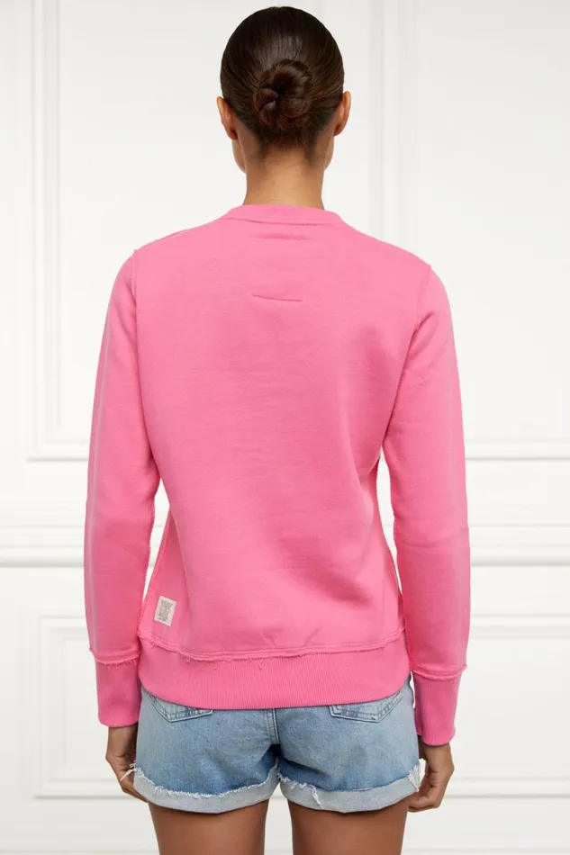Women Varsity Crew Peony Pink Holland Cooper Sweatshirts