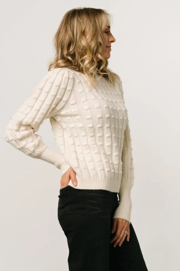Women Warner Sweater Ivory Baltic Born Sweaters Women Warner Sweater Ivory Baltic Born Sweaters