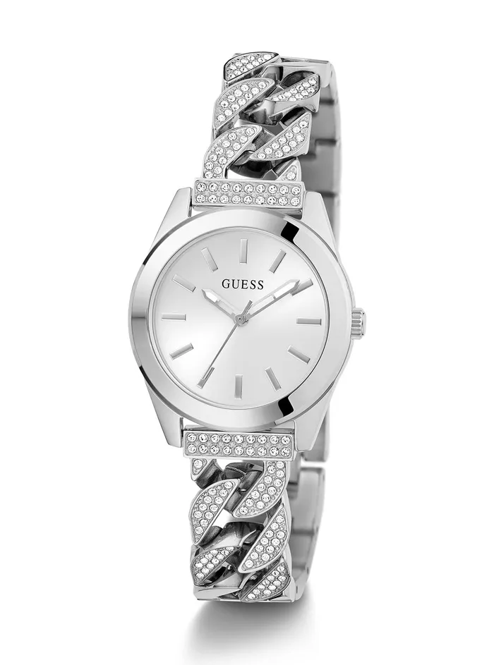 Women Watches GUESS Silver Serena Glitz Watch