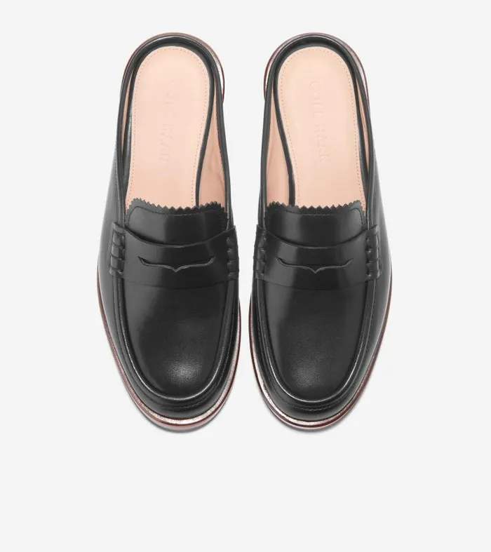 Women Women039s CHELBY MULE Black Cole Haan Loafers and Drivers Women Women039s CHELBY MULE Black Cole Haan Loafers and Drivers