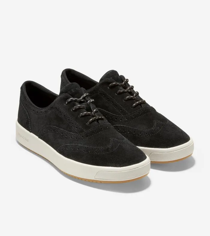 Women Women039s GrandPr Finalist Oxford Black Cole Haan Sneakers