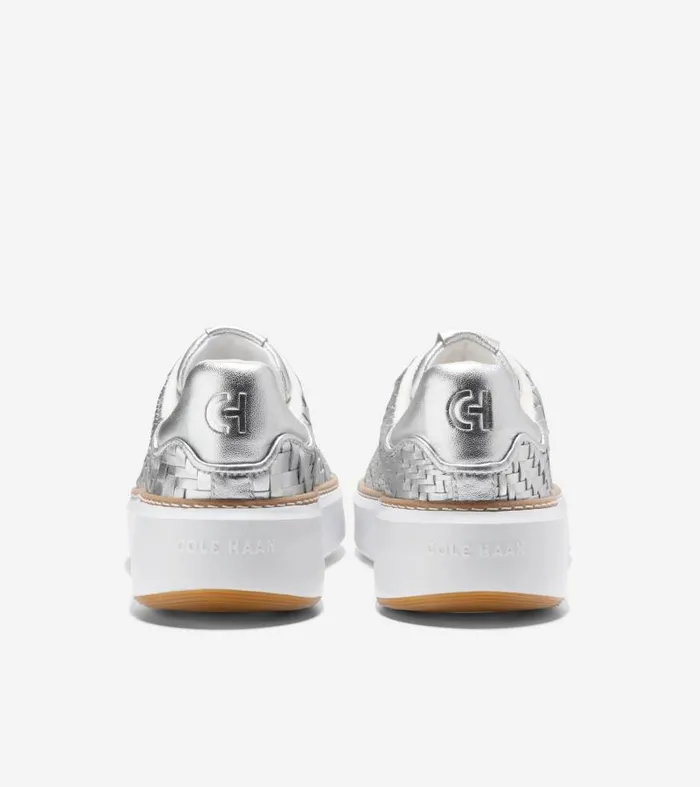 Women Women039s GRANDPR TOPSPIN SNEAKER Silver Cole Haan Sneakers Women Women039s GRANDPR TOPSPIN SNEAKER Silver Cole Haan Sneakers