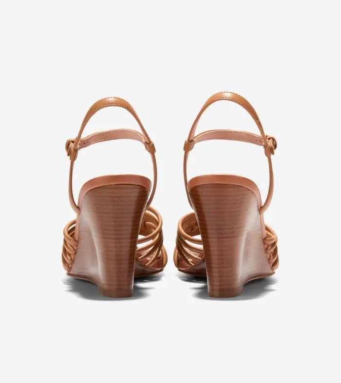 Women Women039s JITNEY KNOT WEDGE Brown Cole Haan Sandals