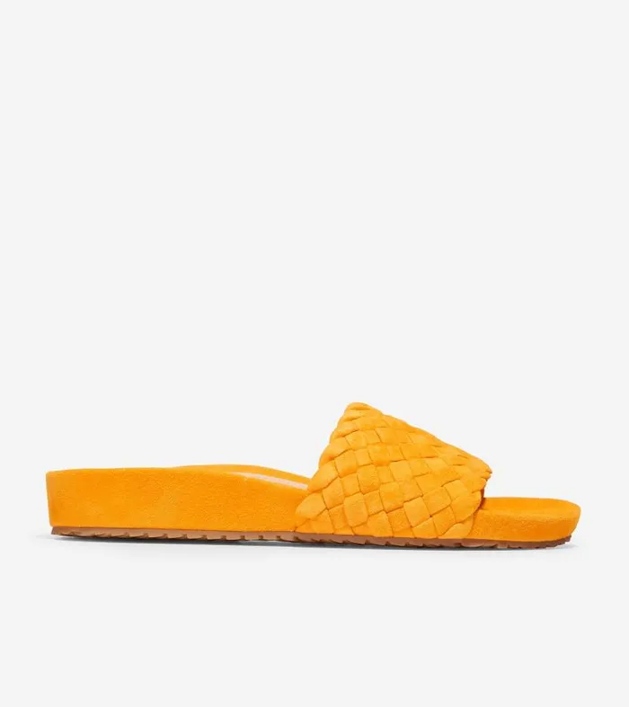 Women Women039s Mojave Slide Sandal Yellow Cole Haan Sandals