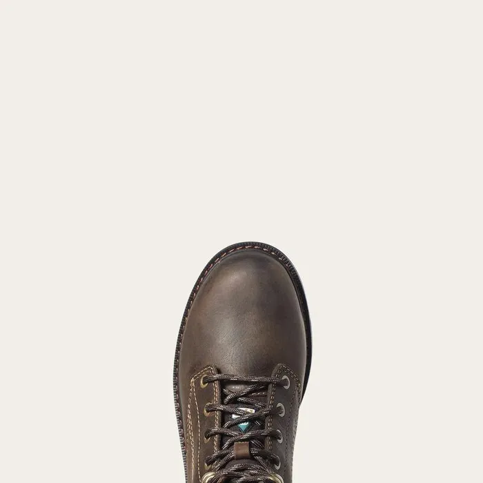 Women Work Boots and Shoes Ariat Riveter 6quot CSA Waterproof Composite Toe Work Boot Dark Brown Women Work Boots and Shoes Ariat Riveter 6quot CSA Waterproof Composite Toe Work Boot Dark Brown