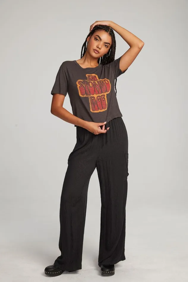 Womens Graphics Chaser Brand Stoned Age Tee