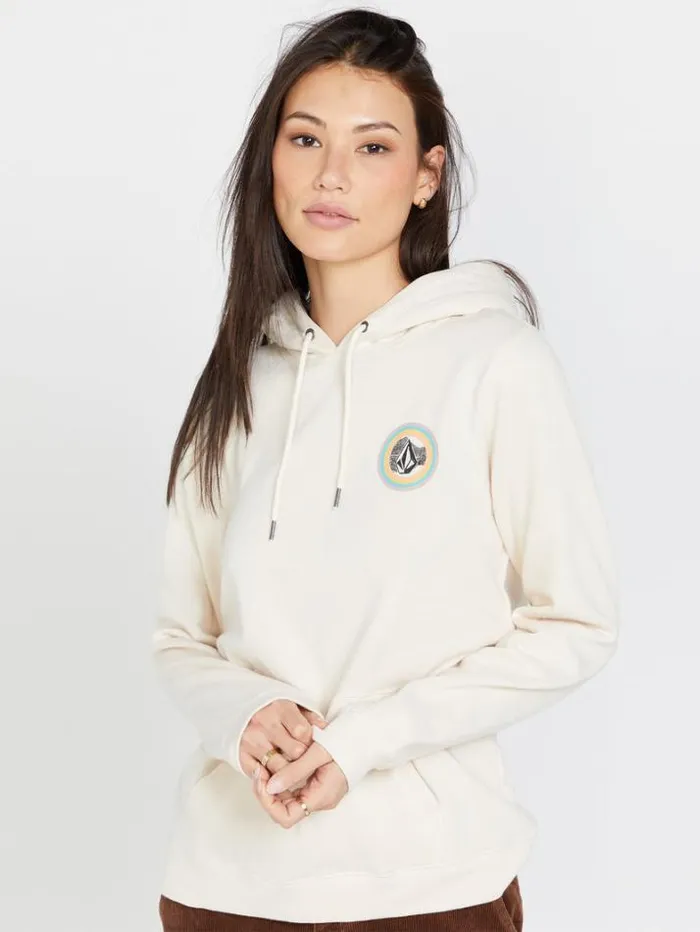 Womens Hoodies and Sweatshirts Volcom Truly Deal II Hoodie 8211 Cloud