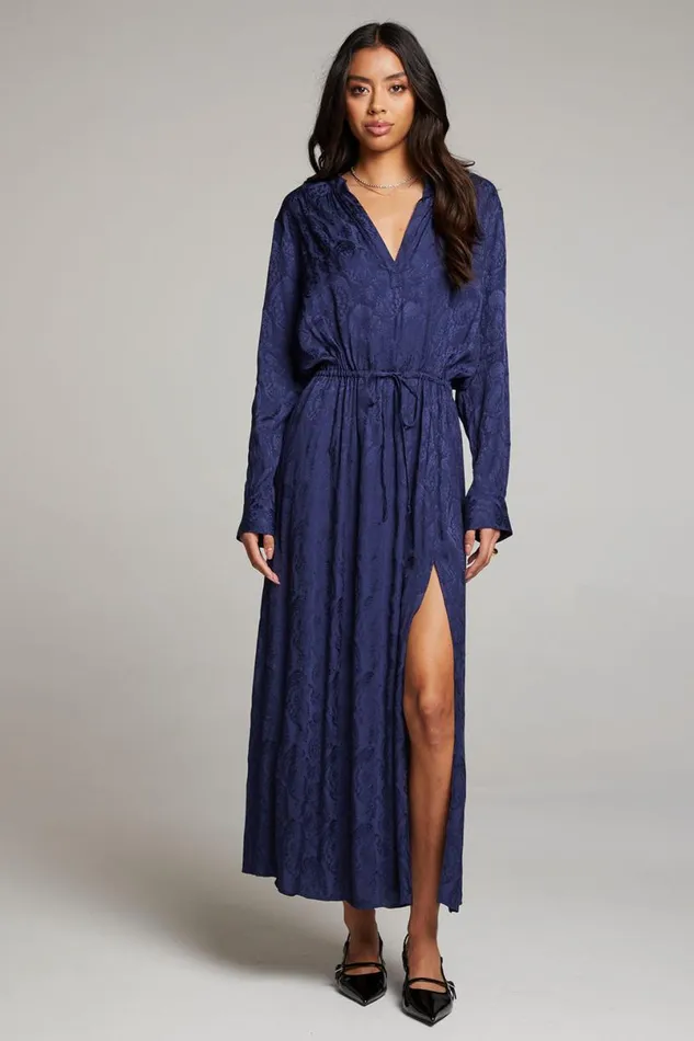 Womens Loungewear Chaser Brand Denverr Sapphire Maxi Dress