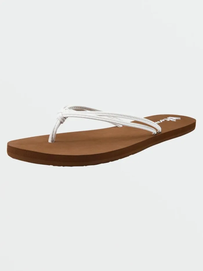 Womens Sandals Volcom Forever And Ever II Sandals 8211 White