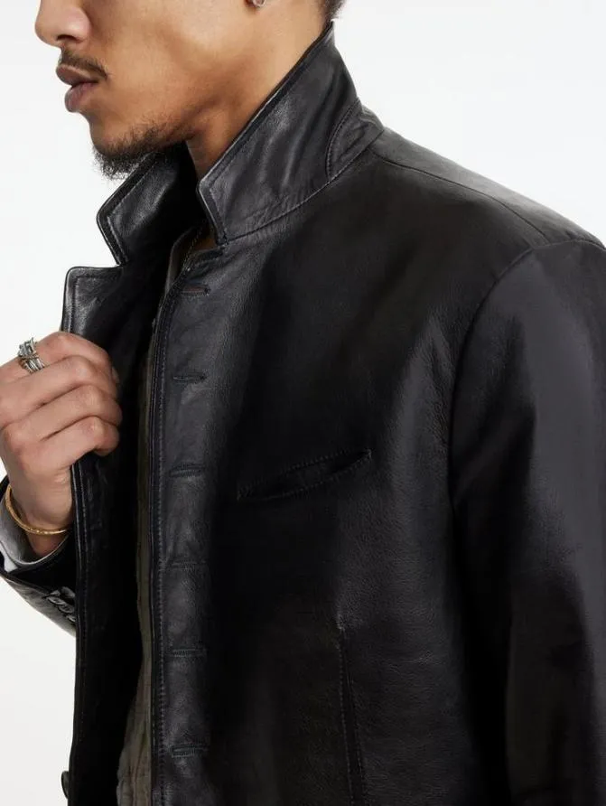 WOODWARD JACKET Black Clothing John Varvatos TShirts