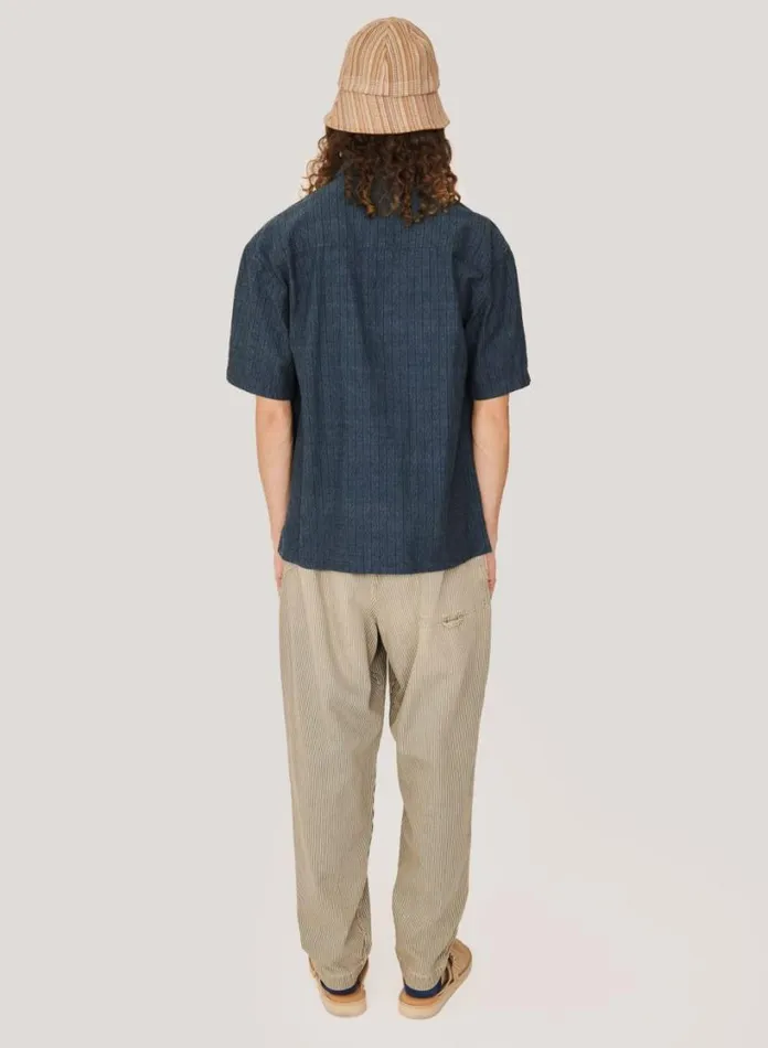YMC Alva Skate Trouser Blue Multi Mens Trousers