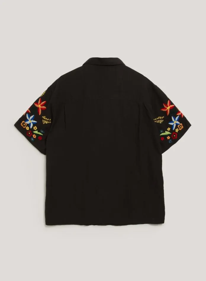 YMC Idris Shirt Black Mens Shirts