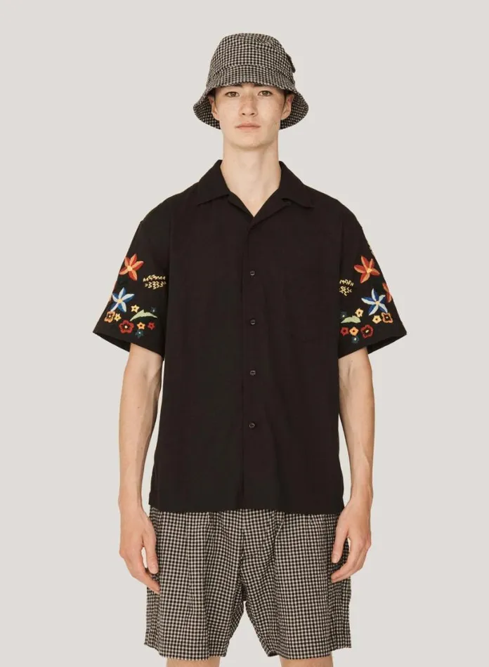 YMC Idris Shirt Black Mens Shirts