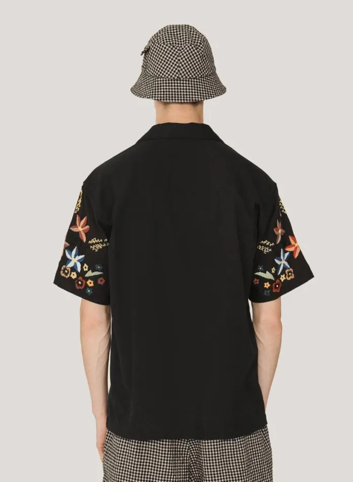 YMC Idris Shirt Black Mens Shirts
